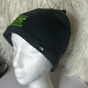 The north face TNF mountain beanie asphalt gray. OS. NWT